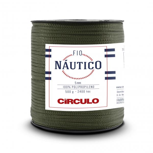 FIO NAUTICO 5MM - COR 5368 MILITAR